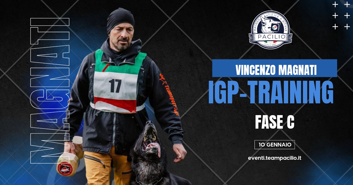 Giornata di addestramento con Vincenzo Magnati